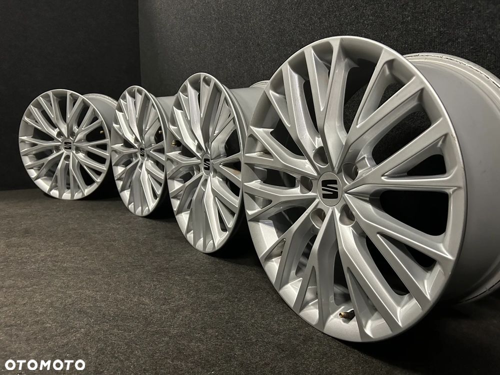 Alufelgi Seat Leon IV, III, Ateca, VW Golf 7, 8, Caddy, Sportsvan 17 cali 5x112 4szt. ładne! - 2