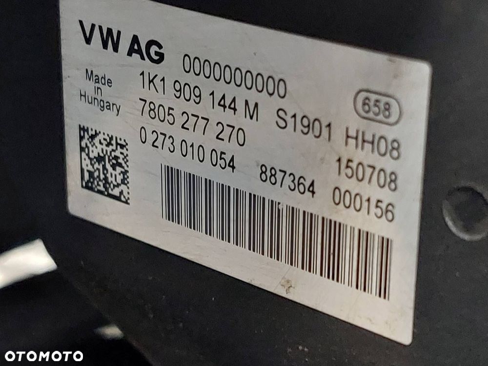 MAGLOWNICA PRZEKŁADNIA KIEROWNICZA SEAT LEON II EU 1K1423051CN 1K1909144M - 9