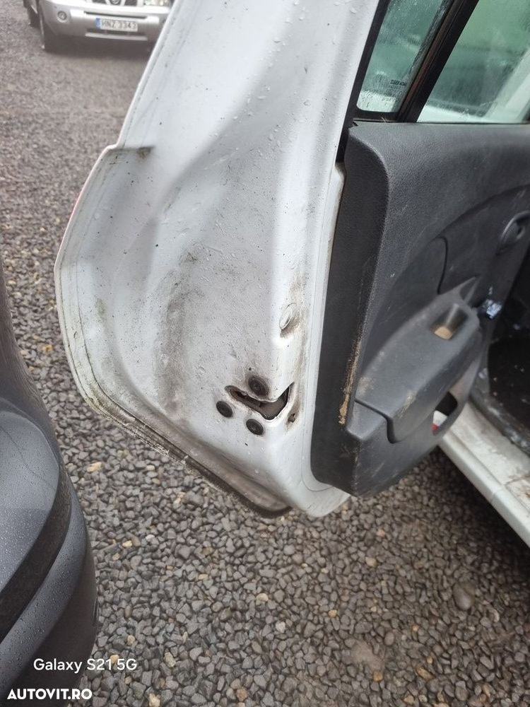 Usa Stanga Spate Dacia Dacia Logan II MCV 2013 - 2016 SUV 4 Usi Blanc Glacier DV369 (1422) - 4