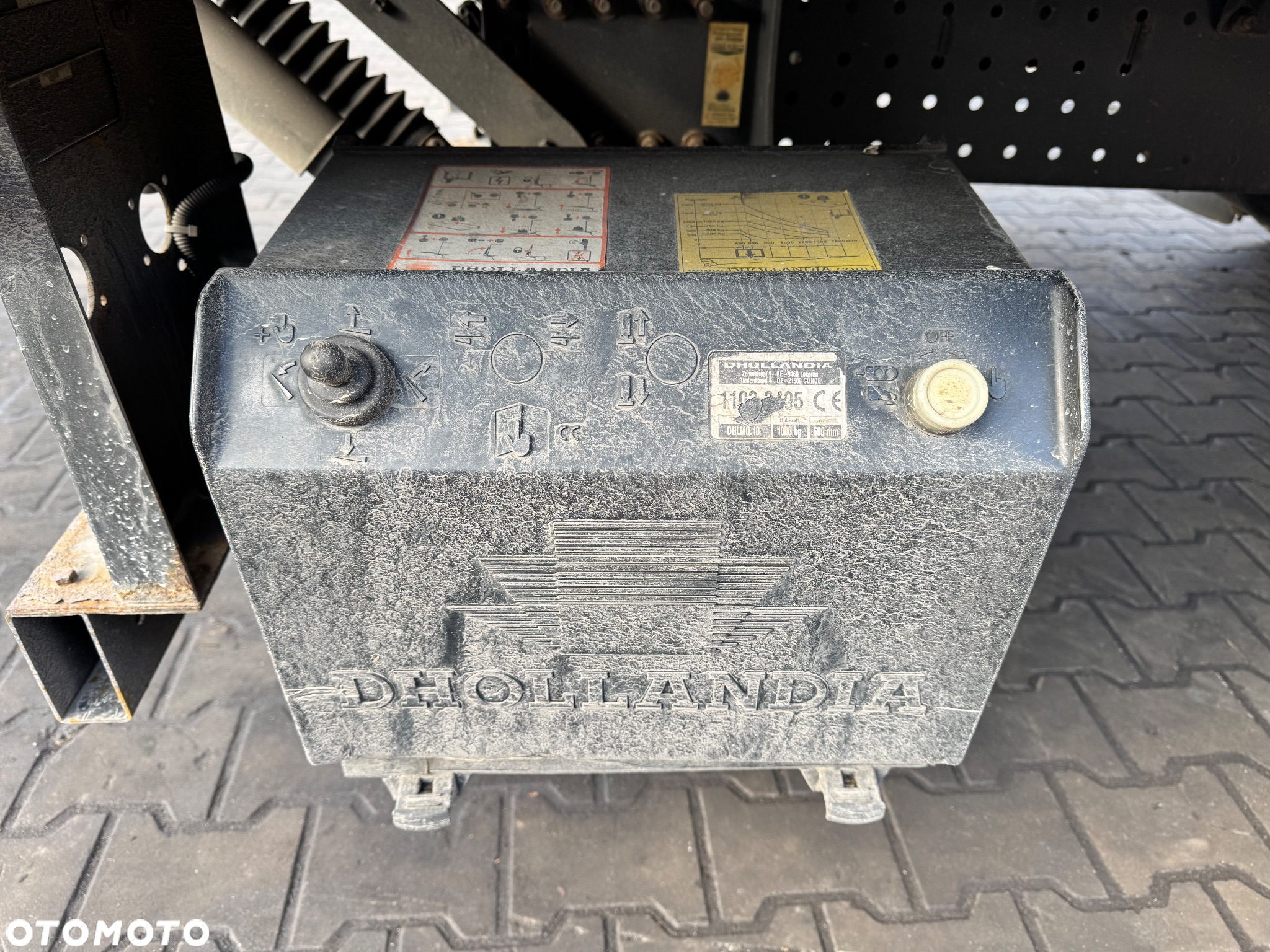 Winda, platforma załadowcza DHollandia 1000kg - 2