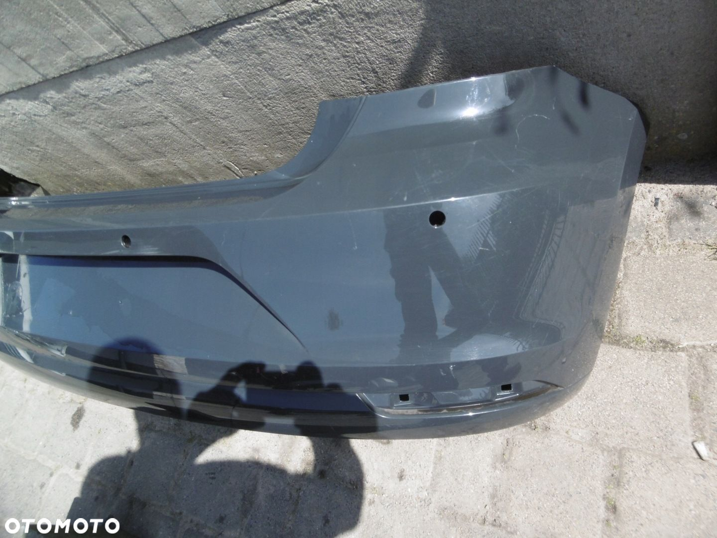 VW POLO 6C6 H/B LIFT - zderzak tylny - 3