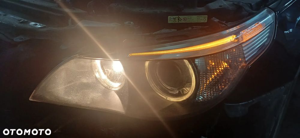 LAMPY XENON DS2 DYNAMIC BMW E60 E61 PRZEDLIFT SKRĘTNE PRAWA LEWA - 4