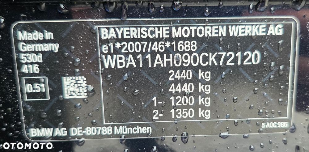 BMW Seria 5 530d mHEV M Sport sport - 7