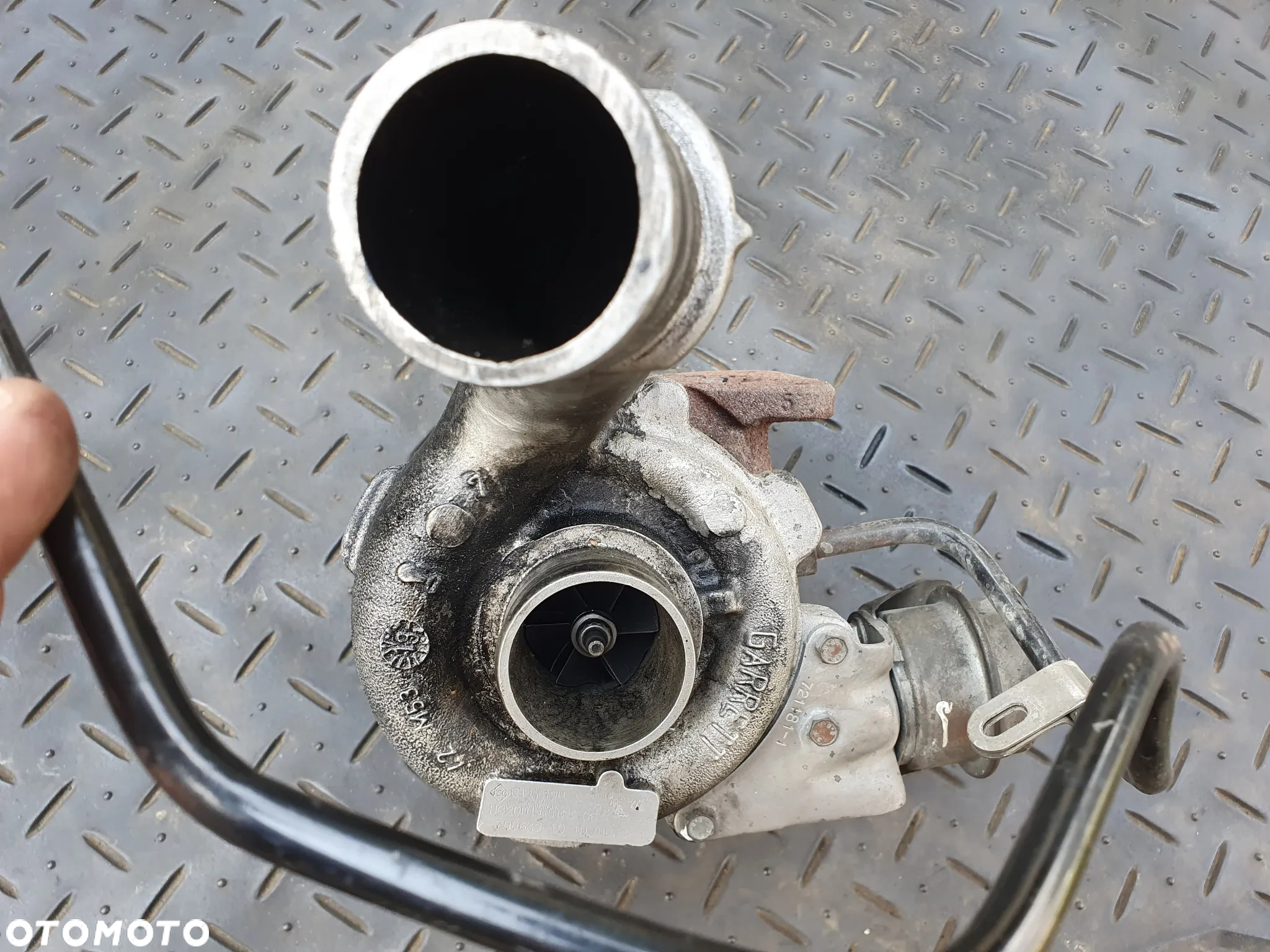 RENAULT 1.9DCI TURBOSPRĘŻARKA TURBINA GT1749V 708639-10 GARRETT ORYGINAŁ - 2