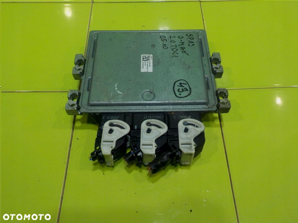 FORD S-MAX I MK1 2.0 TDCI 07r sterownik komputer silnika 7G91-12A650-ZG - 5