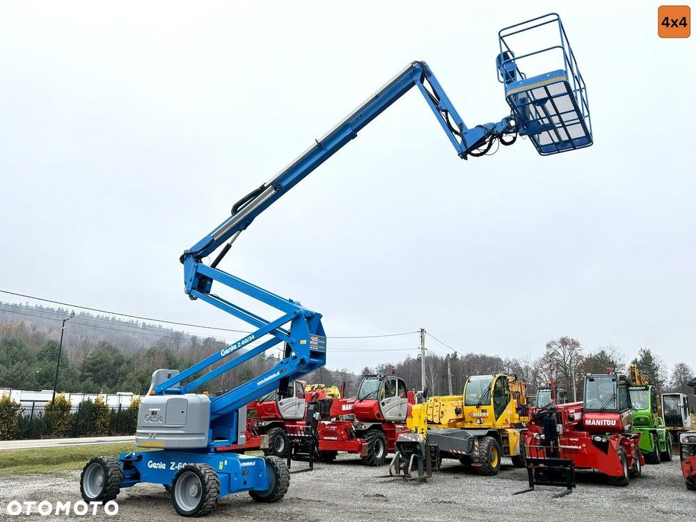 Manitou 200 ATJ,Genie Z60/34 PODNOŚNIK PRZEGUBOWY TELEKOPOWY JGL 4x4 4WD - 2