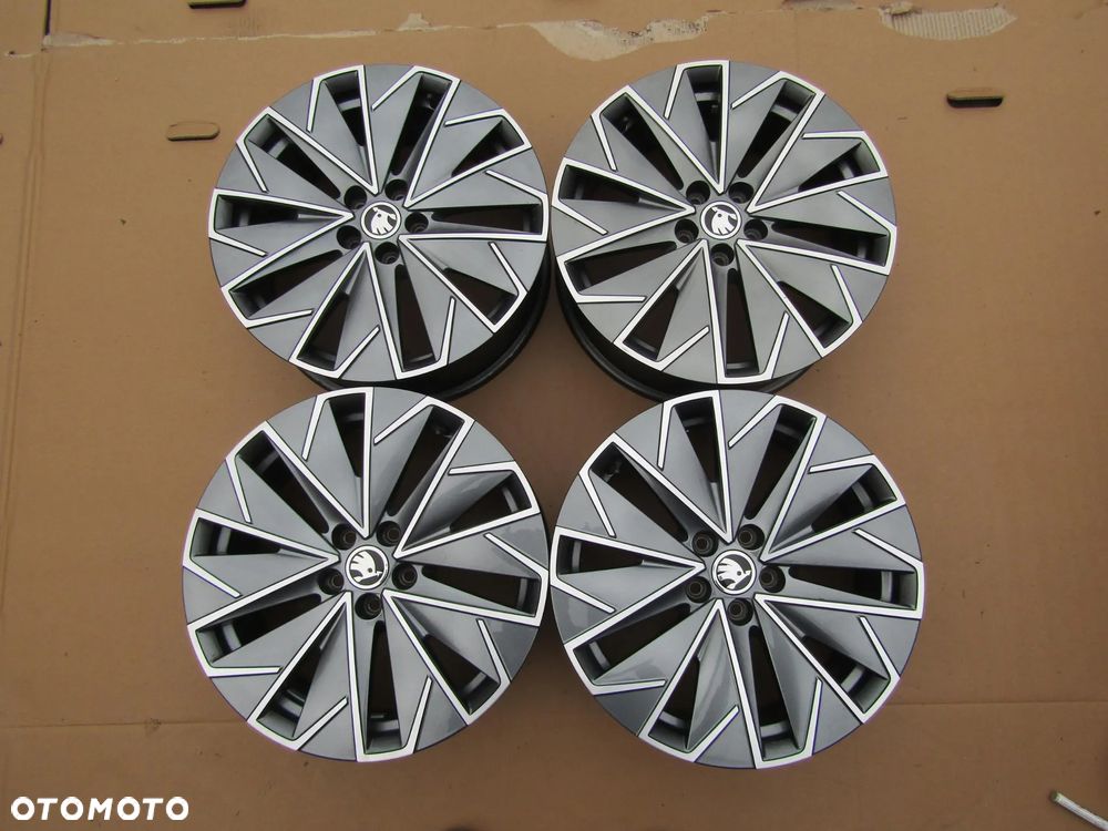 4x Felgi 17 Skoda Kamiq Scala Fabia Seat Ibiza IV VW Polo IV V IV Seat Arona T-Cross Taigo 6,5 j 5x100 ET 40 - 1