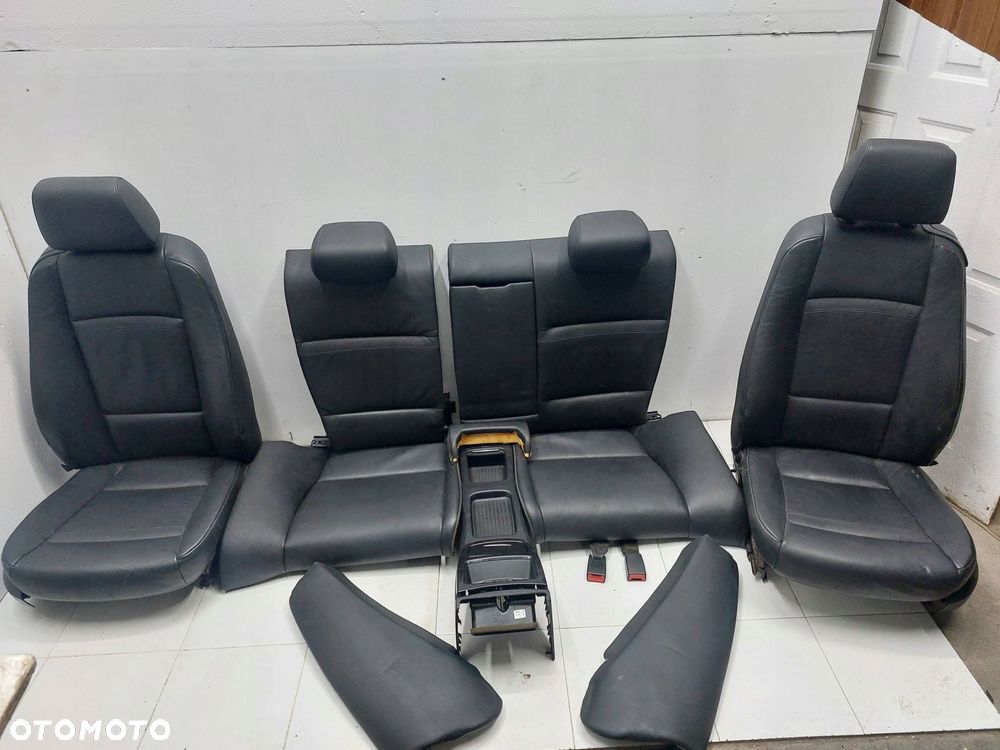bmw 3 e92 coupe fotel fotele kanapa komplet bmw 3 e92 grzane czarne europa - 2