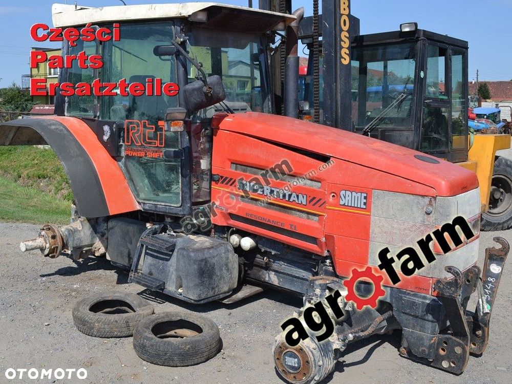 Same Titan 190 części, skrzynia biegów, silnik - 1