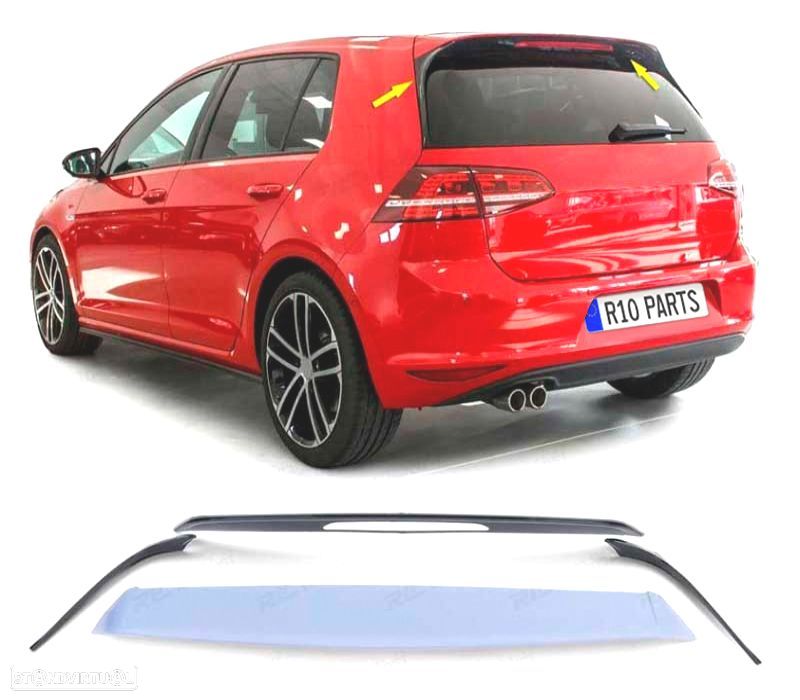 AILERON TRASEIRO VOLKSWAGEN VW GOLF 7 7.5 LOOK GTI - 2