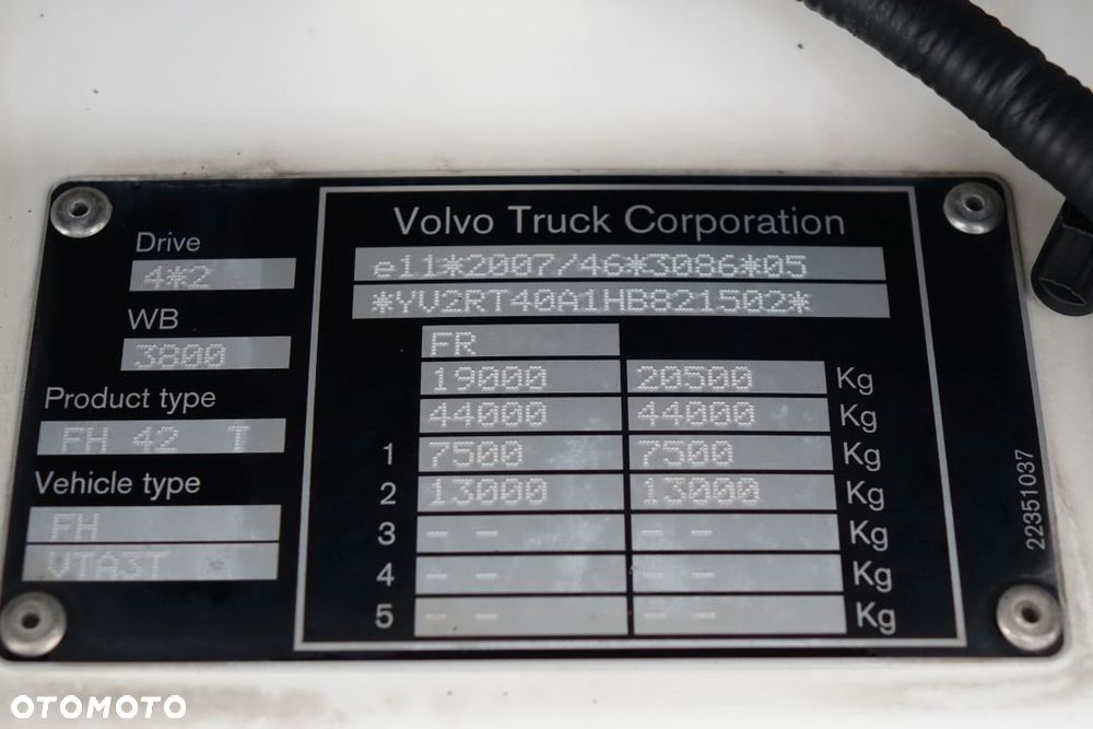 Volvo FH 500 GLOBETROTTER / ADR / STANDARD / AUTOMAT / EURO 6 / HYDRAULIKA / KLIMATYZACJA POSTOJOWA / LODÓWKA - 28