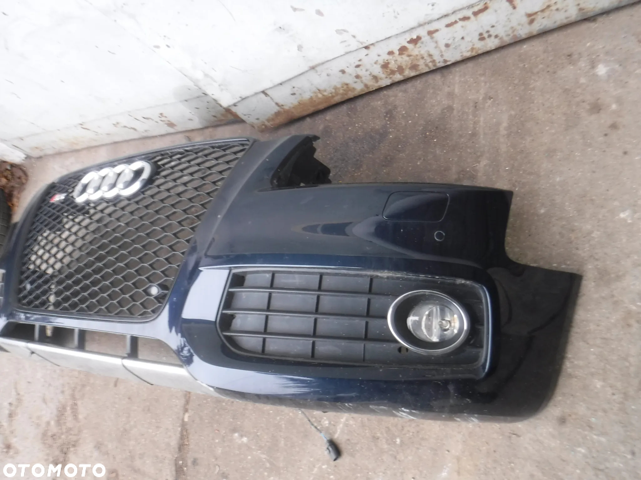 Audi A5 8T S5 RS5 Cabrio Coupe zderzak przod grill atrapa LŻ5A LZ5A S line sline pod xenon PDC - 6