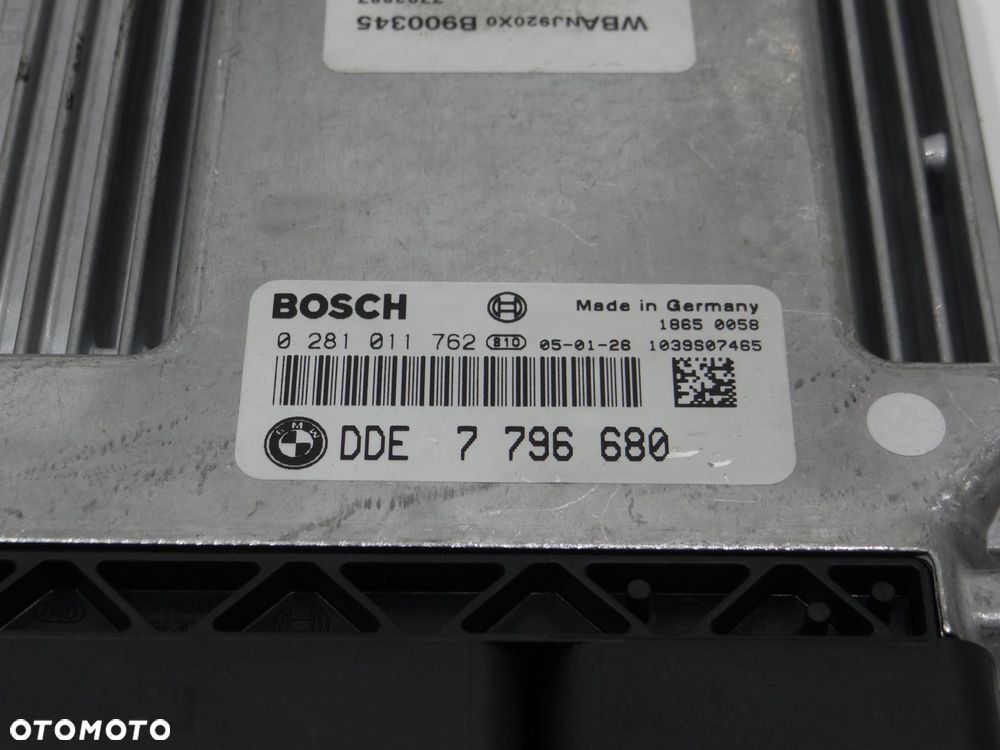 KOMPUTER STEROWNIK SILNIKA BMW E60 E61 306D4 7796680 - 3