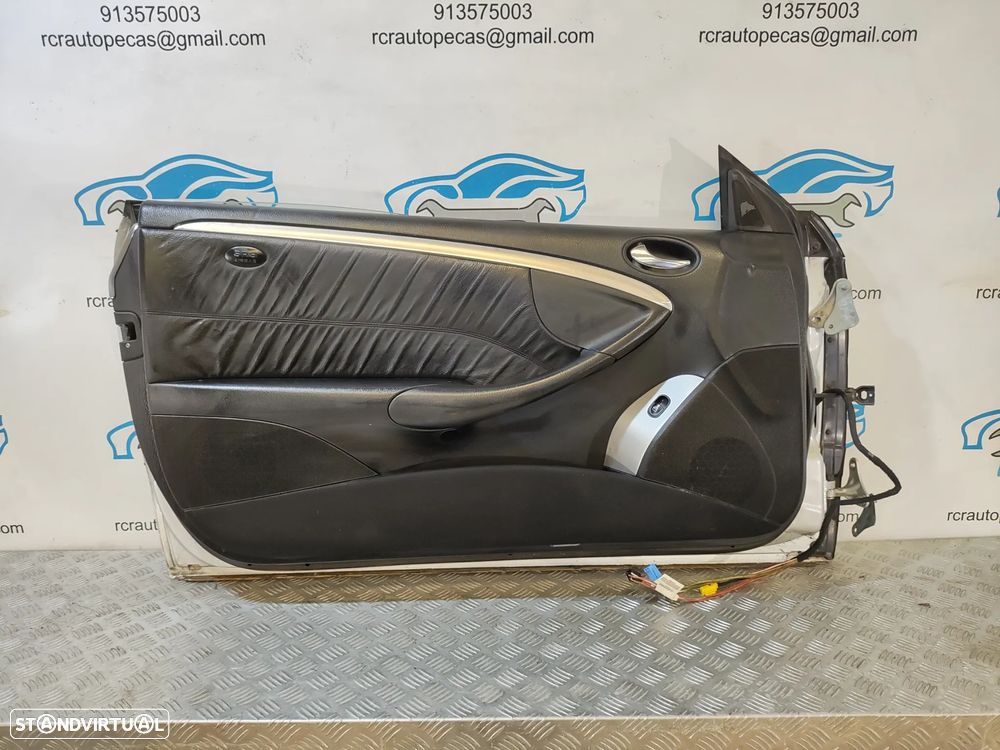 PORTA PORTAS FRENTE FRONTAL ESQUERDA MERCEDES BENZ CLASS CLK C209 W209 A2097200105 2097200105 FECHO ELEVADOR MOTOR PUXADOR VIDRO - 7