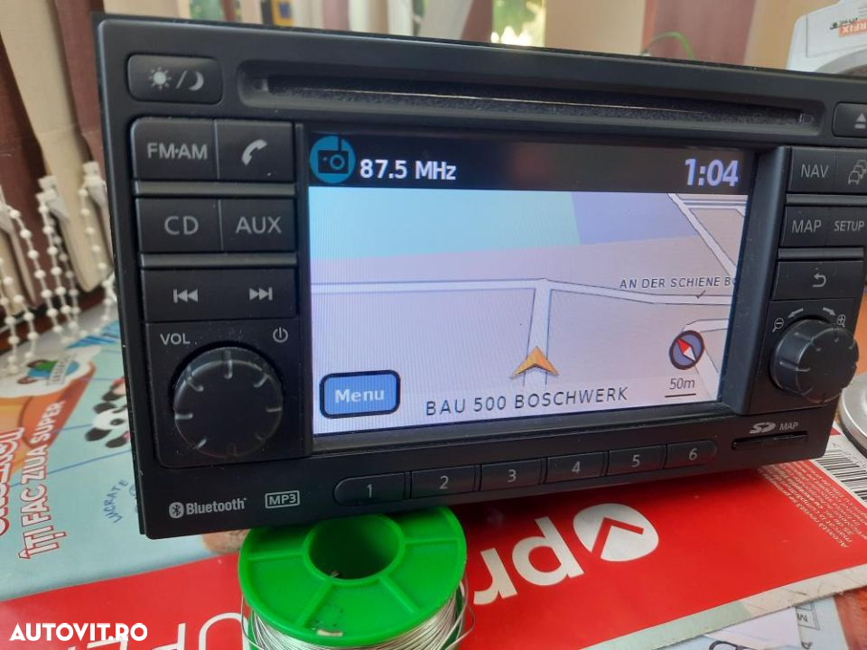 decodare , deblocare navigatie Nissan locked - 5