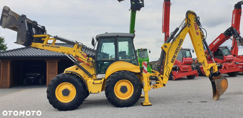 New Holland LB115B rok 2006 łyżka skarpowa hydr. + do kopania na dżojstikach - 32