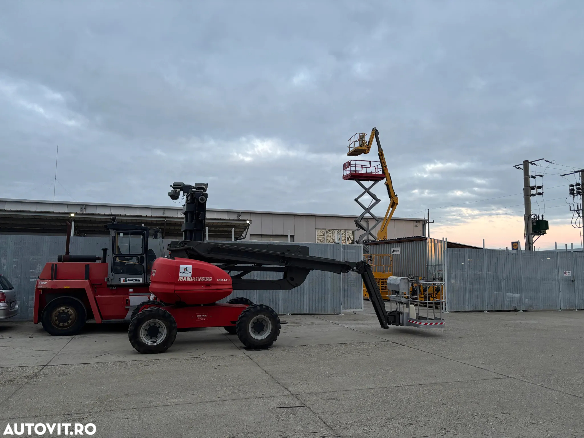 Inchiriere nacela diesel cu brat articulat - 2