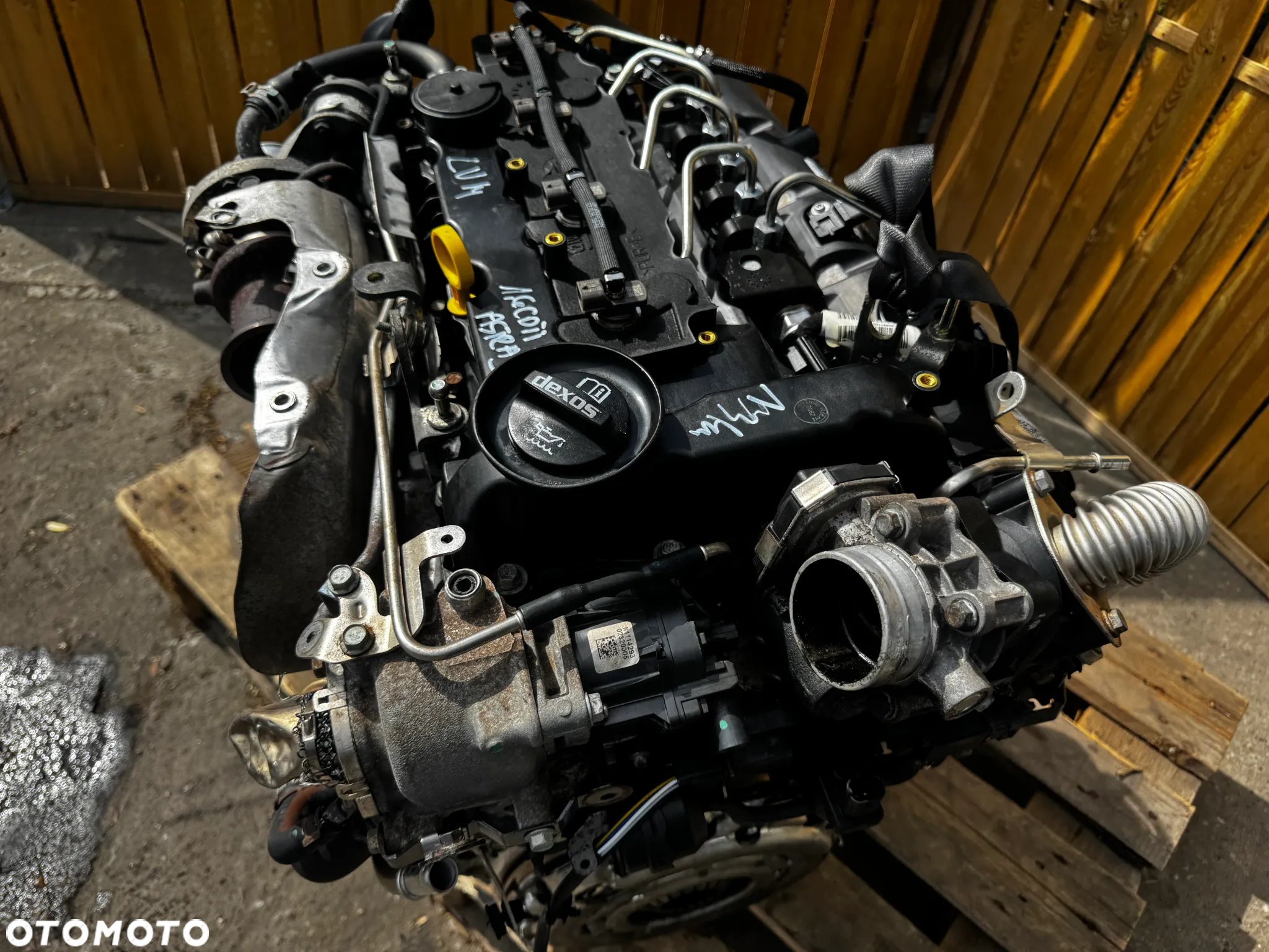 silnik b16dtl lvm 1.6 cdti astra kompletny 133 tys - 16
