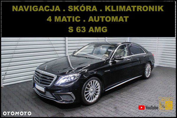Mercedes-Benz Klasa S 63 AMG L 4Matic AMG Speedshift MCT
