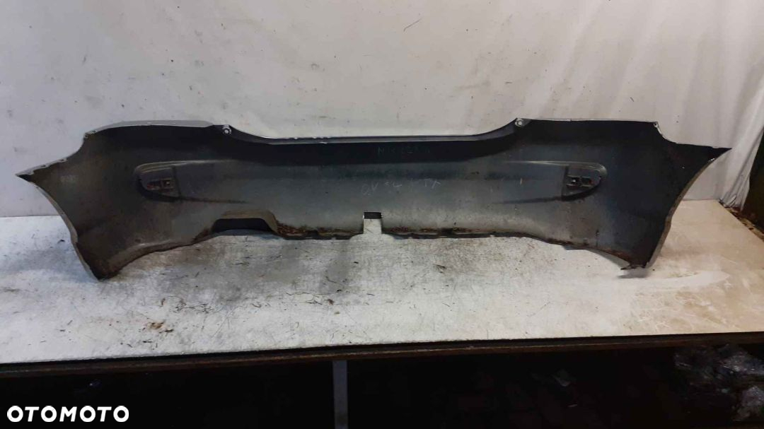 ^ ZDERZAK TYŁ TYLNY DO HONDA CIVIC VII 7 LIFT FL POD HAK NH623M SREBRNY - 5