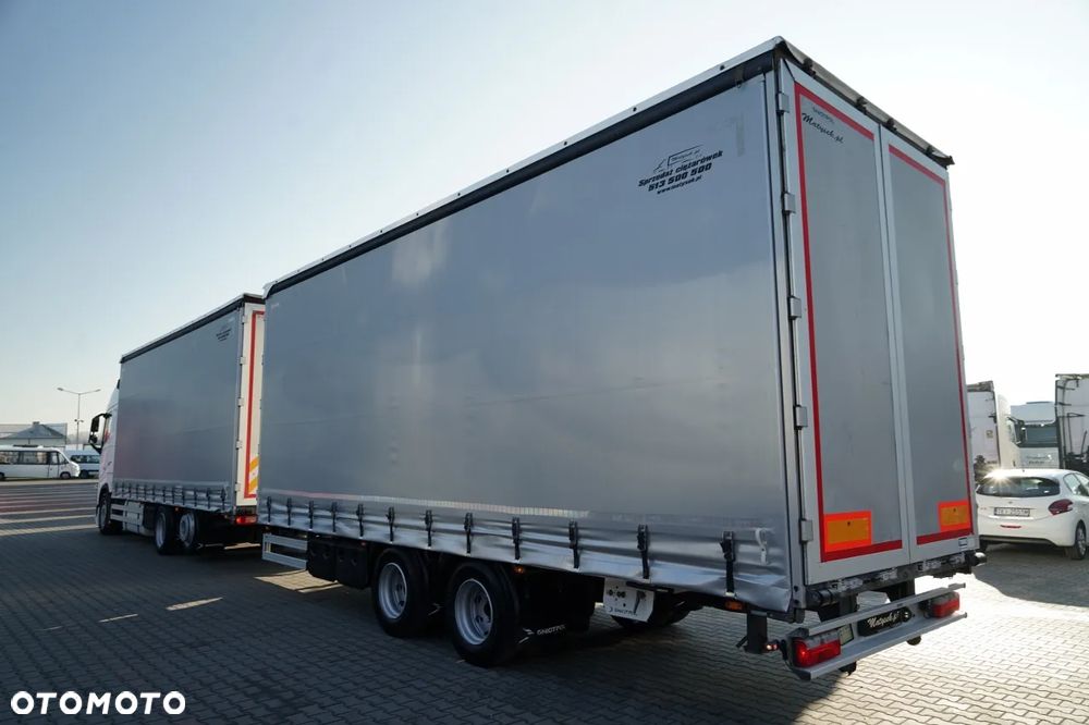 Volvo FH 500 / TANDEM PRZEJAZDOWY 120 M3 / 6X2 / MEGA / OŚ PODNOSZONA / TV / + PRZYCZEPA GNIOTPOL - 3