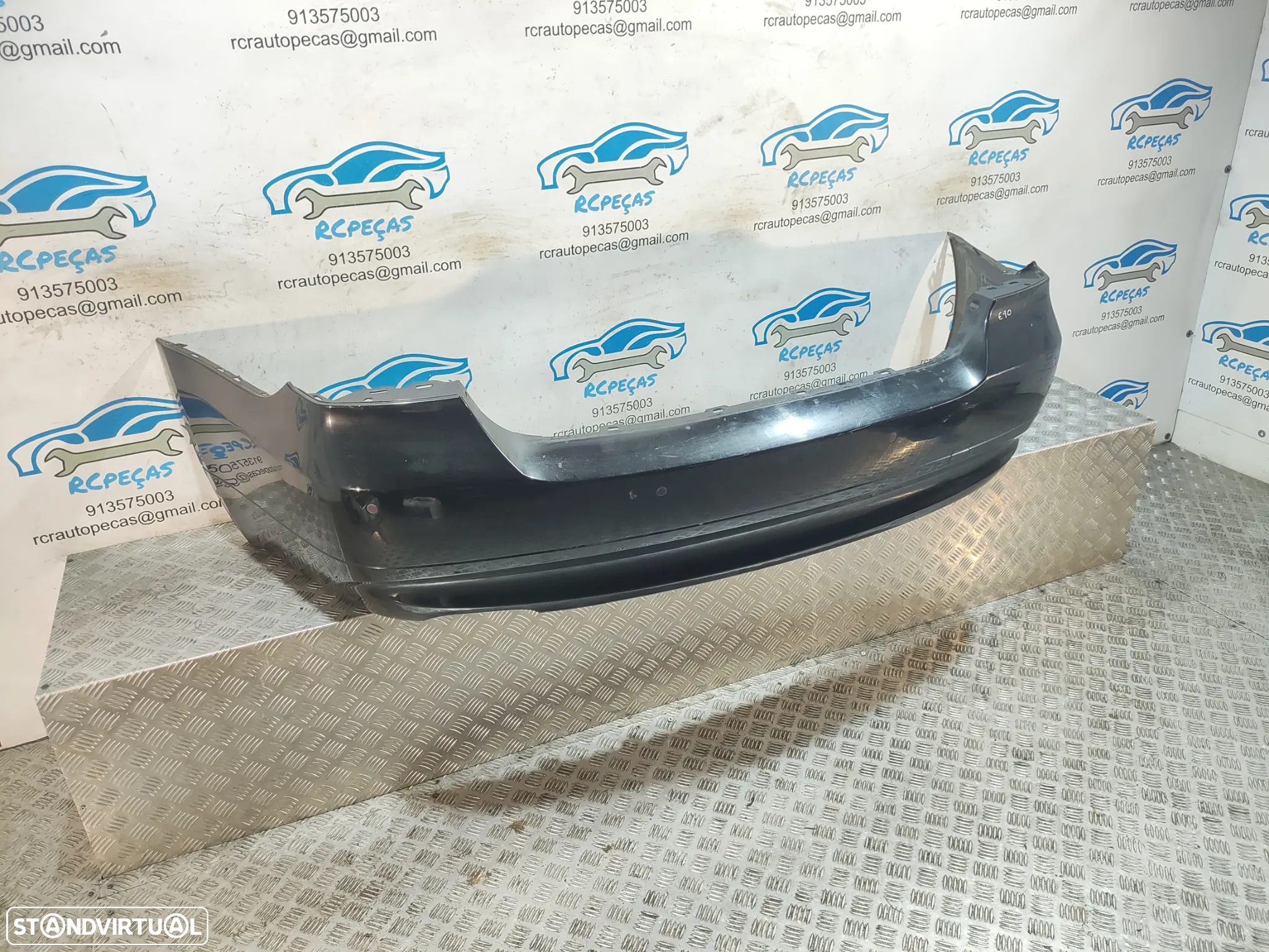 Parachoques Traseiro BMW Serie 3 E90 Sedan Carro - 6
