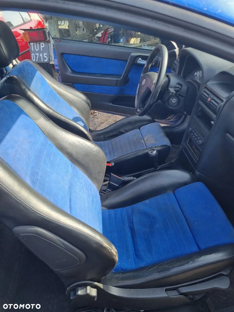Opel Astra g coupe bertone 2.2i Z22SE skrzynia f23 lakier Z2KU xenon, skóra na części - 6