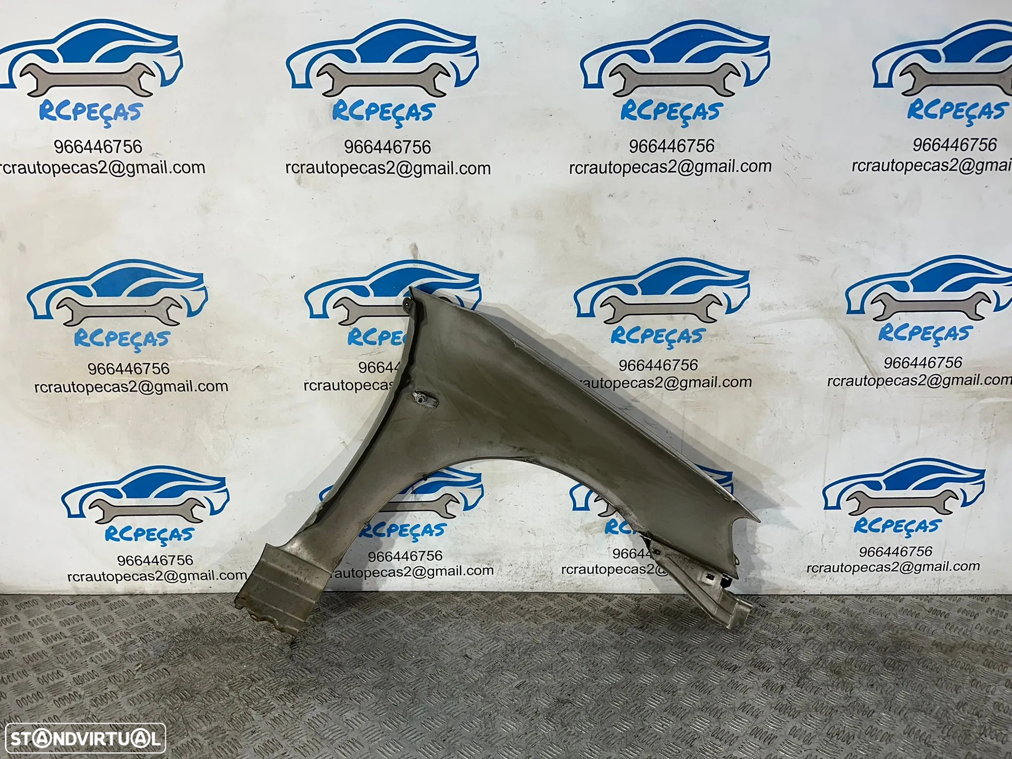 Guardalamas Frente Frontal Esquerdo Honda Civic 7 MK7 Sedan ES EP 2000 - 2005 - 4