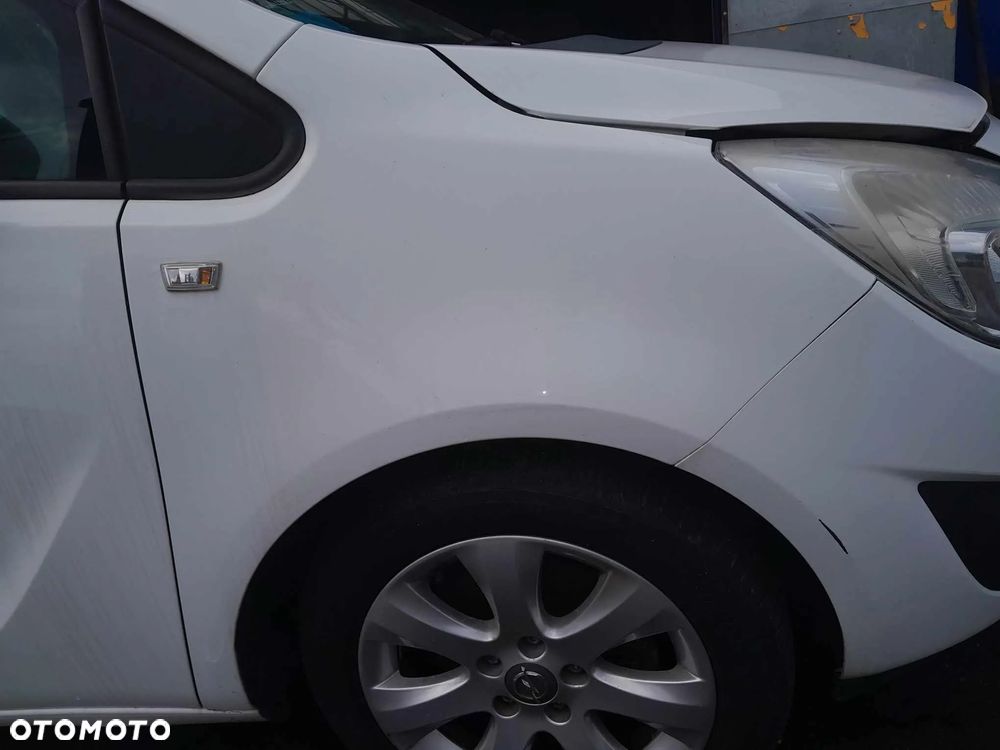 Kompletny przód Opel Meriva B 2011r. Z474 !! Maska, lampa, błotnik, grill !! - 8