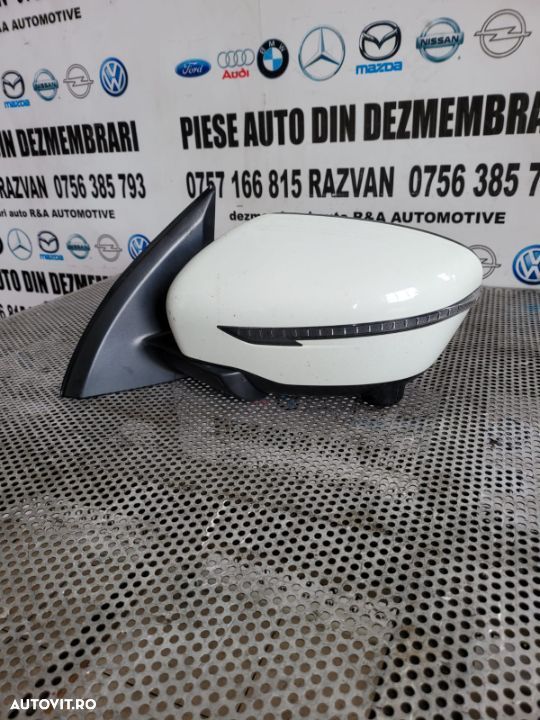 Oglinda Stanga Cu Camera Si Rabatare Electrica Nissan Qashqai II J11 An 2013-2018 Europa - 1