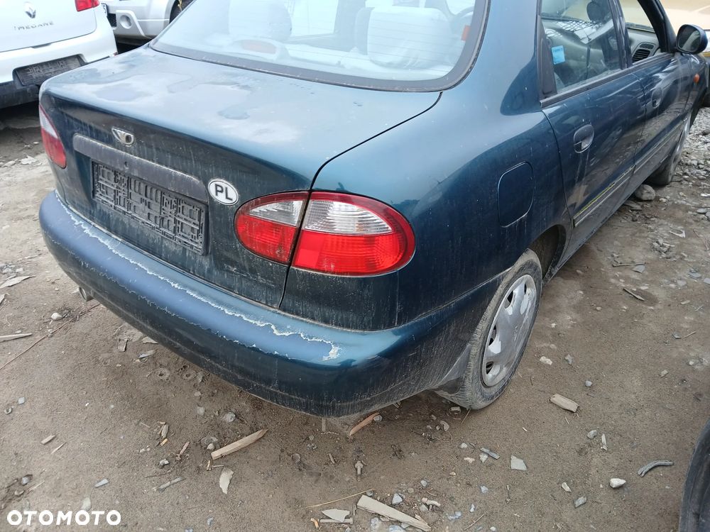 DAEWOO LANOS 42U SEDAN maska pokrywa silnika klapa bagażnika zderzak lampa reflektor pas - 5