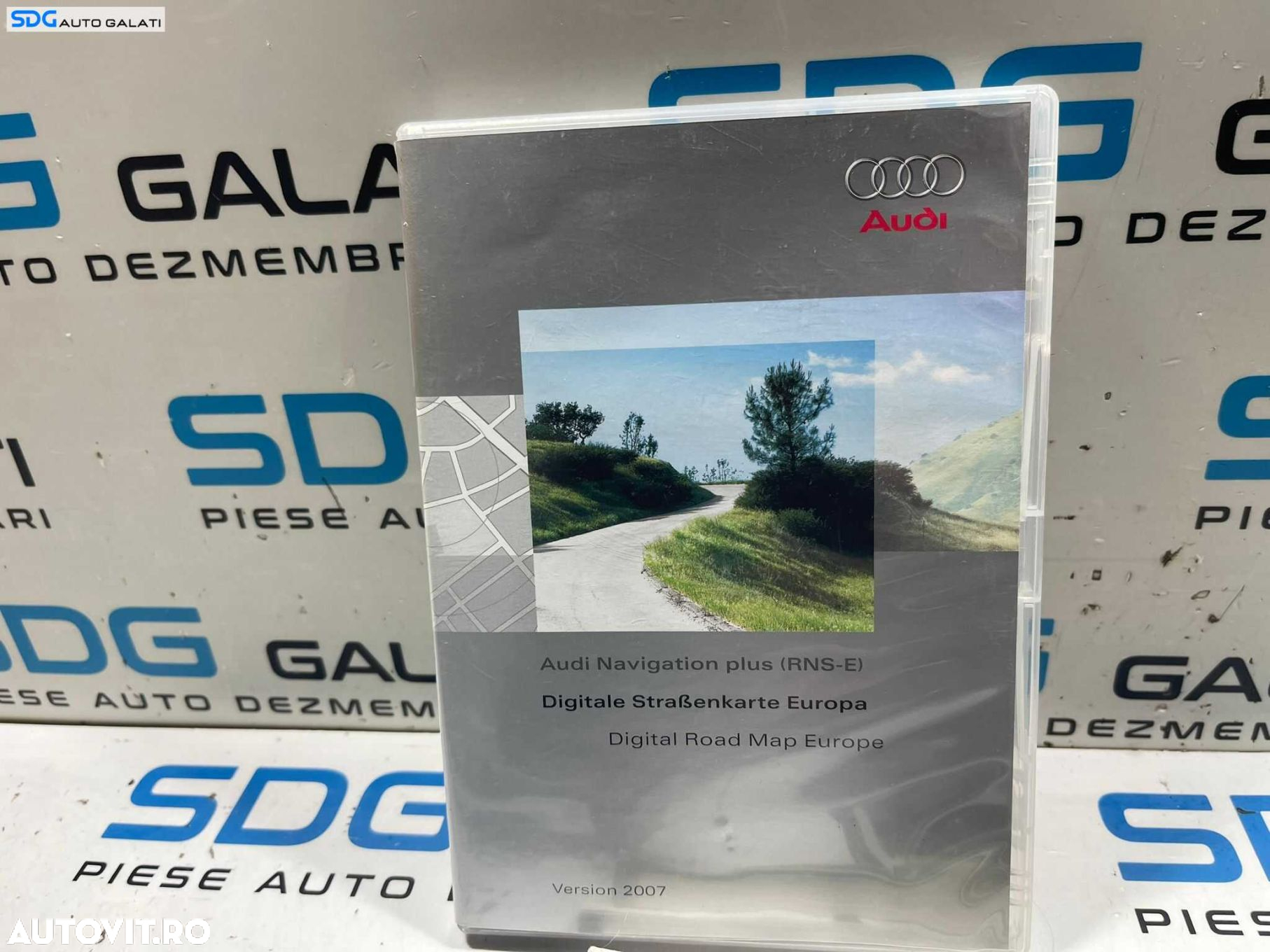 Navigatie Radio CD Player RNS E Navi Plus cu Harti DVD Audi A4 B7 2005 - 2008 Cod 8E0035192K [B3656] - 6