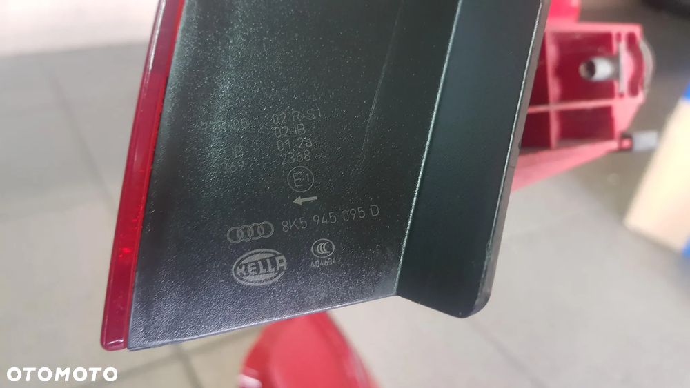 AUDI A4 B8 PRZED LIFT 8K5 LAMPA TYLNA TYŁ LEWA PRAWA  W BŁOTNIK ORYGINALNA HELLA CAŁA SPRAWNA WERSJA EUROPEJSKA WYSYŁKA !!! - 7