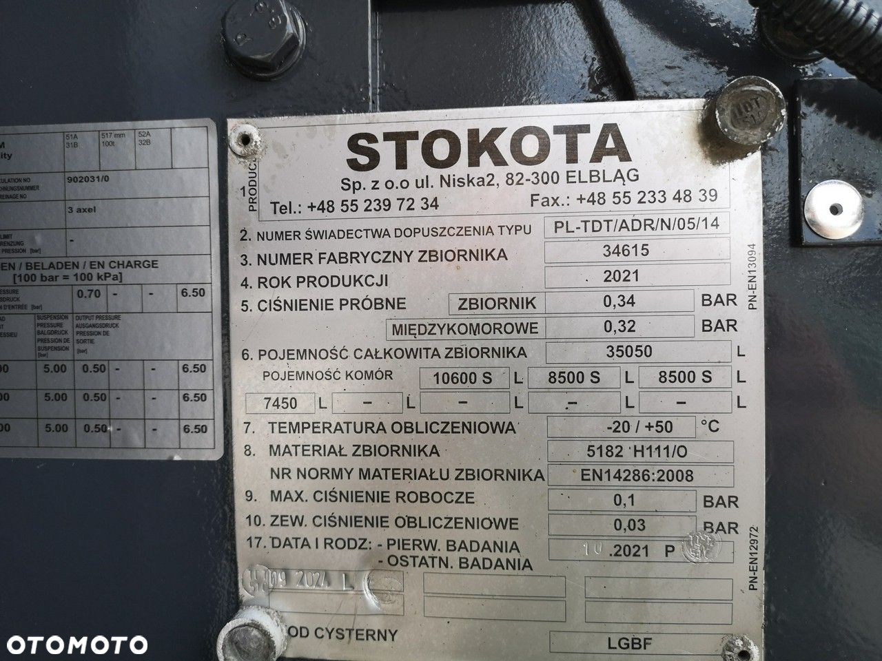 Stokota Cysterna Paliwowa 4 Komorowa Stan Idealny Jak Nowa! - 27