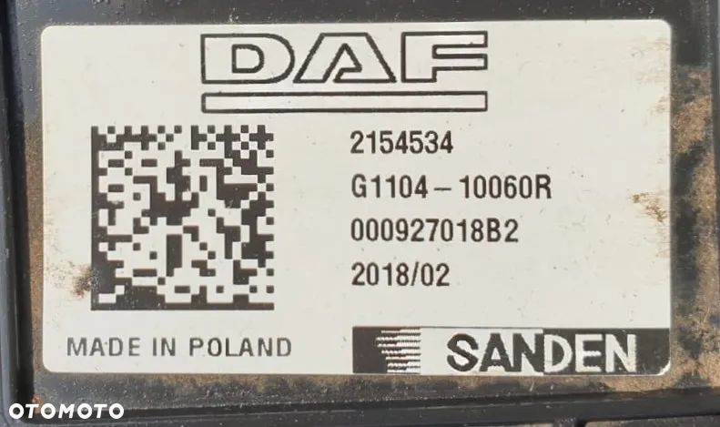NAGRZEWNICA KOMPLETNA DAF XF 106 LIFT 2154534 - 5