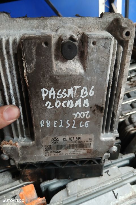 Calculator motor ECU 03L907309 0281015029 - 2.0 CBAB 03L907309 028101 - 4