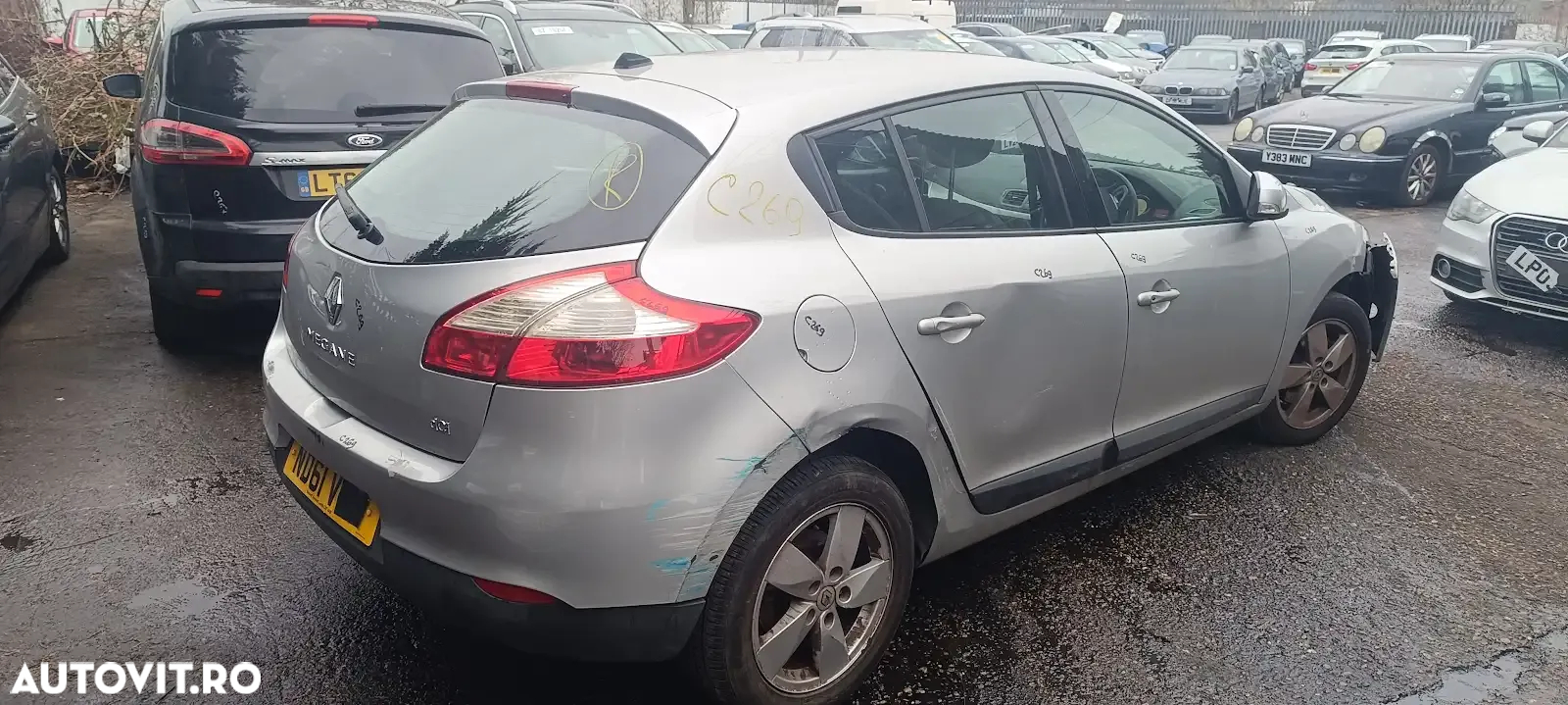 Dezmembrari / Dezmembrez Renault Megane 1.5 K9K (837) cutie viteze DC4 culoare GRI - 6