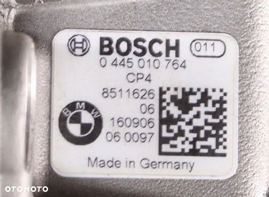 POMPA WTRYSKOWA BMW X3 F25 2.0D 16r 8511626 - 5