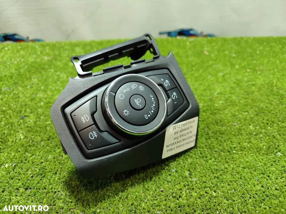 BLOC CONTROL LUMINI + ORNAMENT FORD FOCUS 1.6 DIESEL 2012 COD OEM 10097646 / BM5T-13A024-CD / 2011-2015 - 4