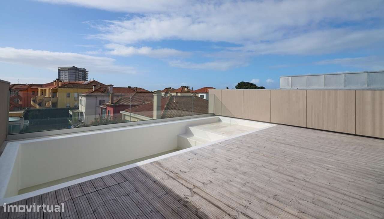 Apartamento T4+1 com terraço e piscina na Foz, Porto - Grande imagem: 2/26