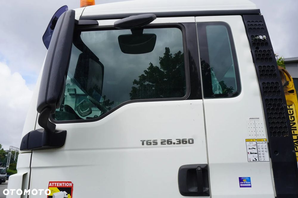 MAN TGS 26.360 6x4 BB / 160 tys. km / hakowiec Palfinger - 9