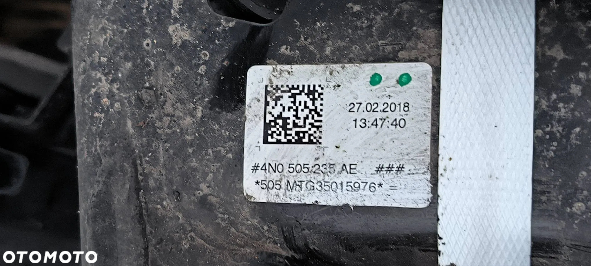 Zawieszenie tylne / Komplet belka sanki  4N0505235AE dyferencjał 0G2500043D Audi A8 D5 4N 2018 TFSI - 3