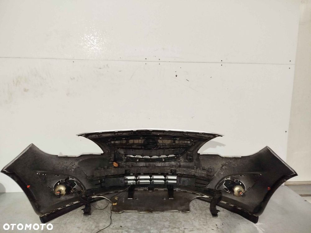+ ZDERZAK PRZÓD PRZEDNI DO OPEL MERIVA B 2 II Z176 Z157 SREBRNY HALOGENY - 5