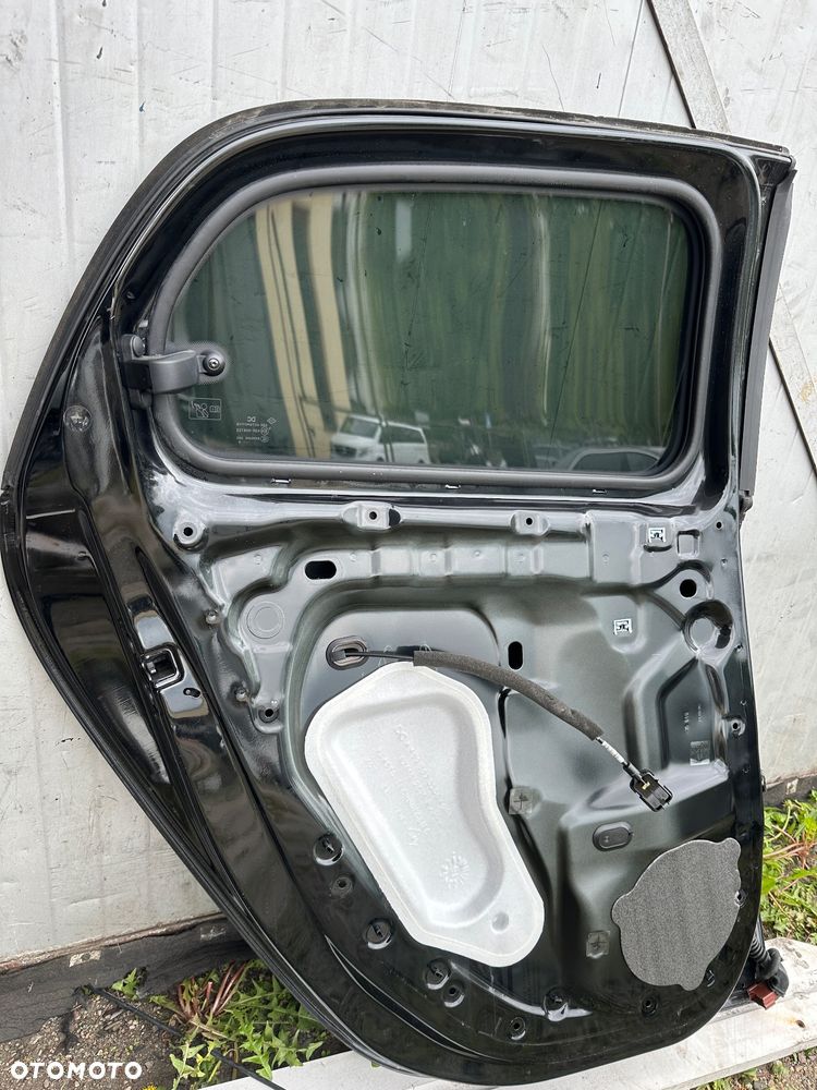 SMART 453  FORFOUR drzwi lewe czarne zlote szyba zamek podnośnik - 10