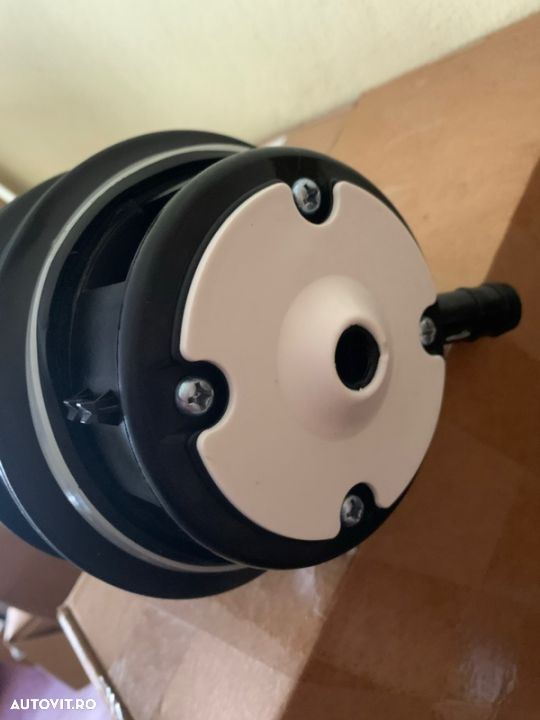 Perna aer telescop mercedes e class s class w211 w221 cls w219 vw phaeton touareg cayenne panamera fata spate audi a7 a8 a6 q7 perne noi suspensie supapa aer - 2