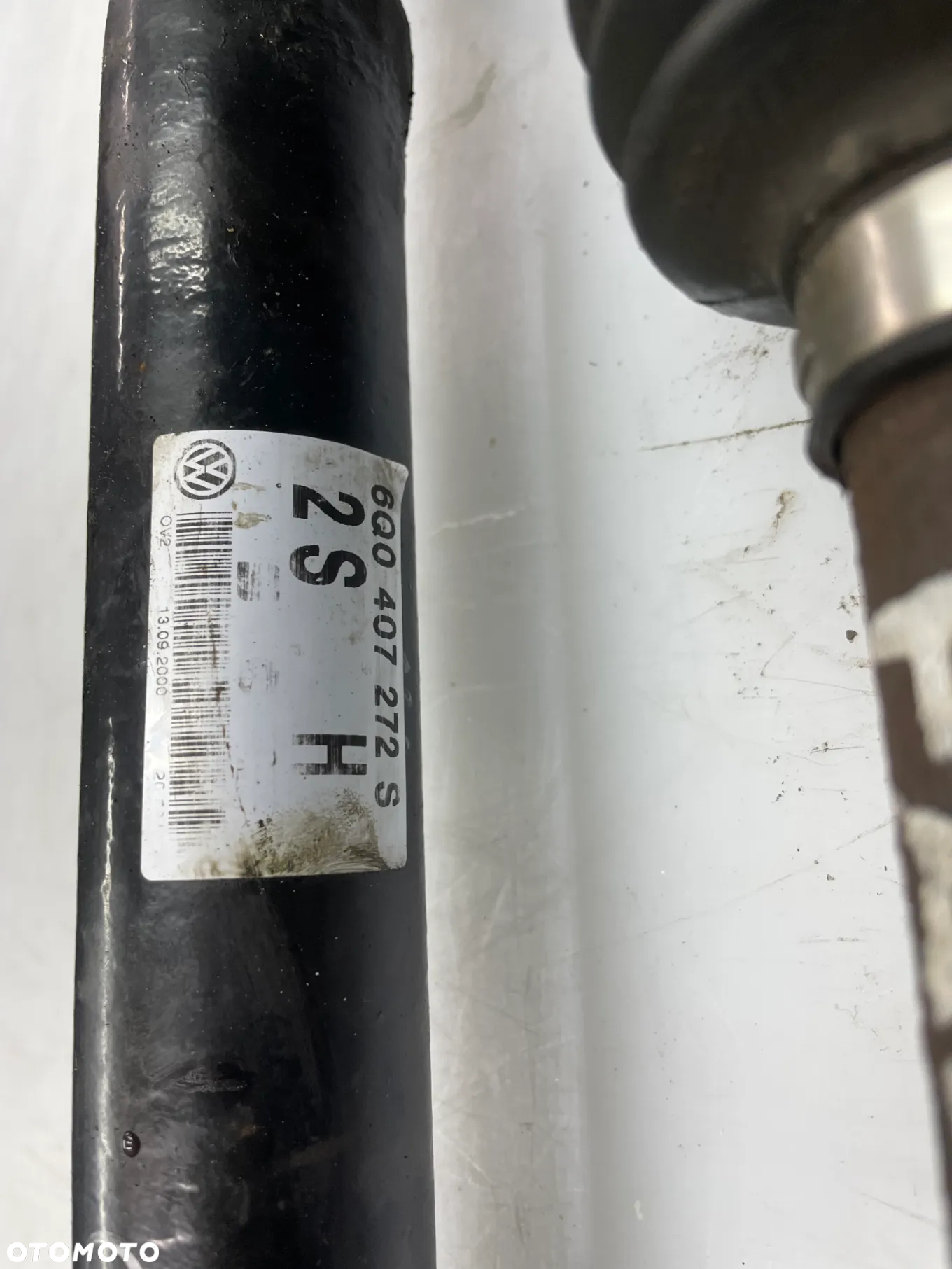 półoś lewa prawa vw Polo 9N Skoda Fabia I 1.4 MPI 6Q0407272S - 4