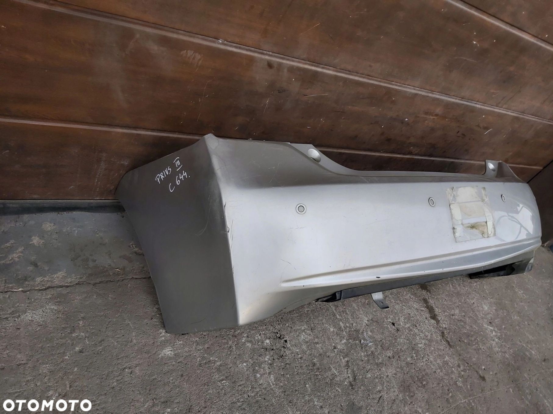 Toyota Prius III zderzak tył tylny dokładka zderzaka spoiler tył PDC - 2