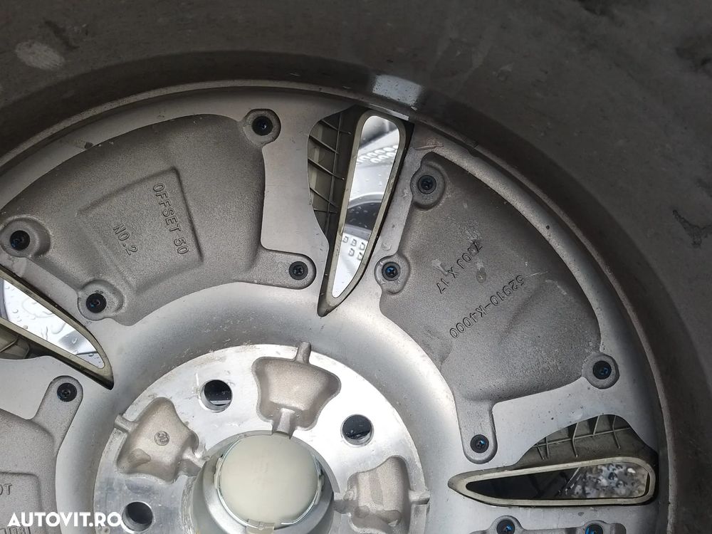 Vand 4 x Roti pentru Hyundai Kona, Jante Aliaj Cu Cauciucuri 215/55R17 - 3