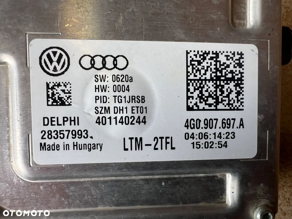 PRZETWORNICA MODUŁ LED AUDI VOLKSWAGEN SKODA 9G0907697A - 3