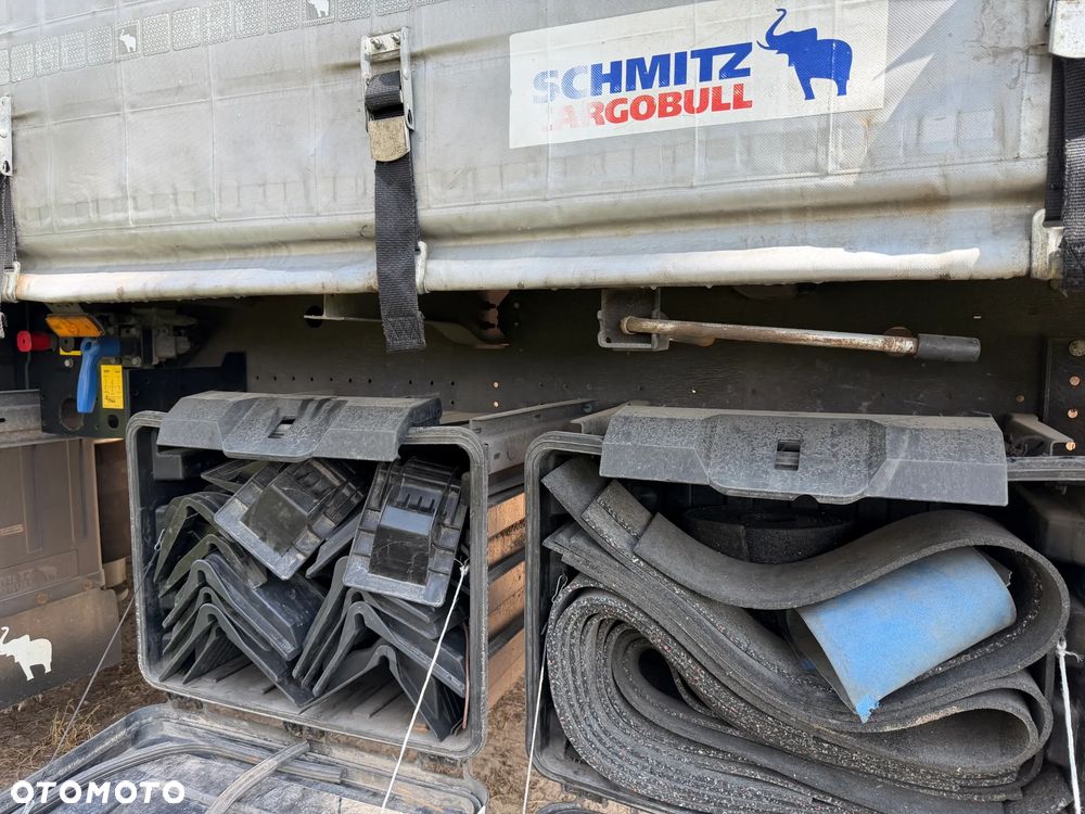 Schmitz Cargobull FIRANKA / PODNOSZONY DACH / PLANDEKA JAK NOWA / RAMA OCYNK / PEŁNE WYPOSAŻENIE DO ZAŁADUNKU PASY, MATY, NAROŻNIKI / 2 KOŁA ZAPASOWE / GOTOWA DO PRACY !! - 21